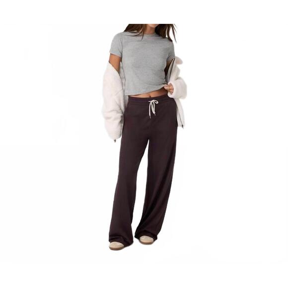 VUORI Pants - NEW VUORI halo essential wide leg pant in raisin
